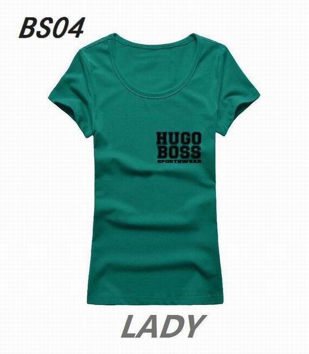 BOSS short round collar T woman S-XL-058